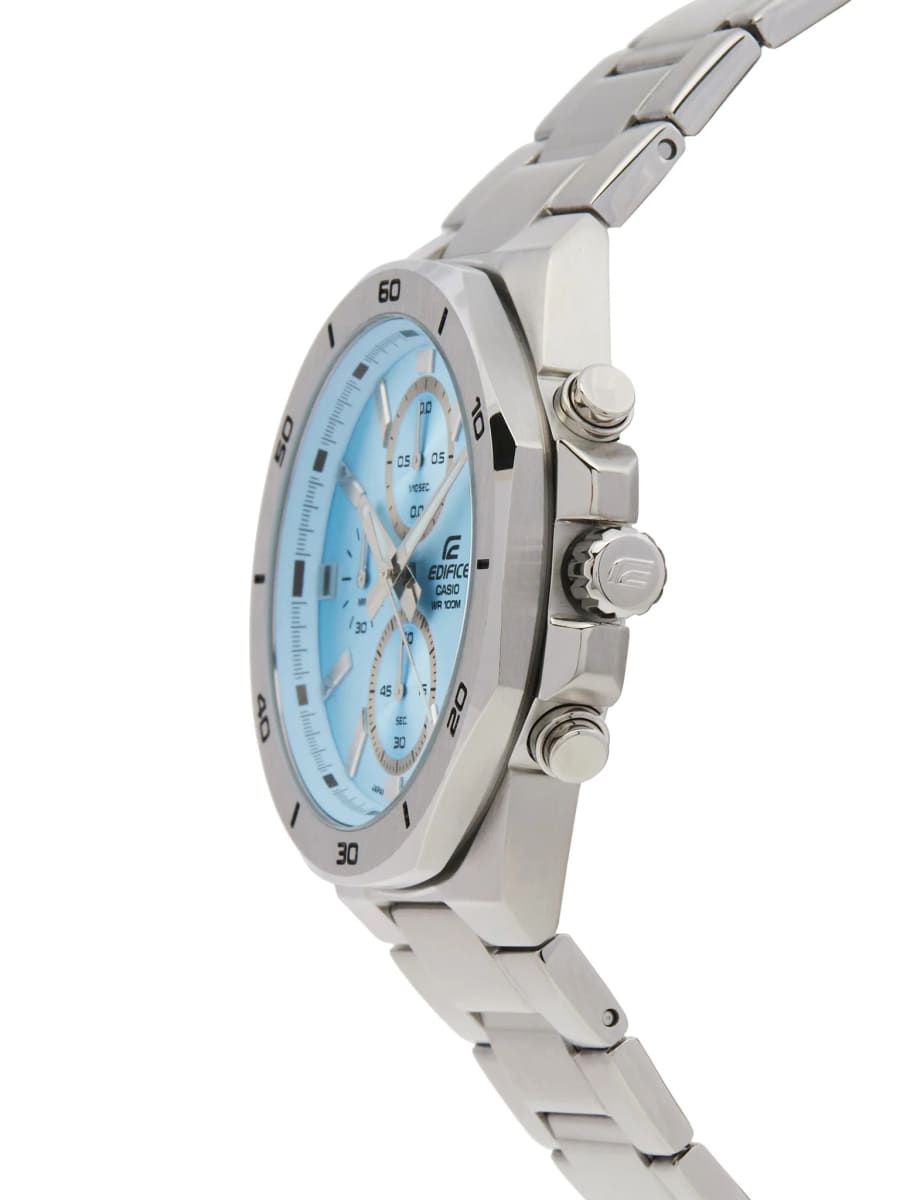 Reloj EDIFICE EFV-640D-2B Acero Hombre Plateado2