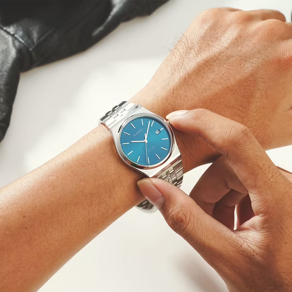 Reloj CASIO Regular MTP-B145D-2A2 Acero Hombre Plateado5