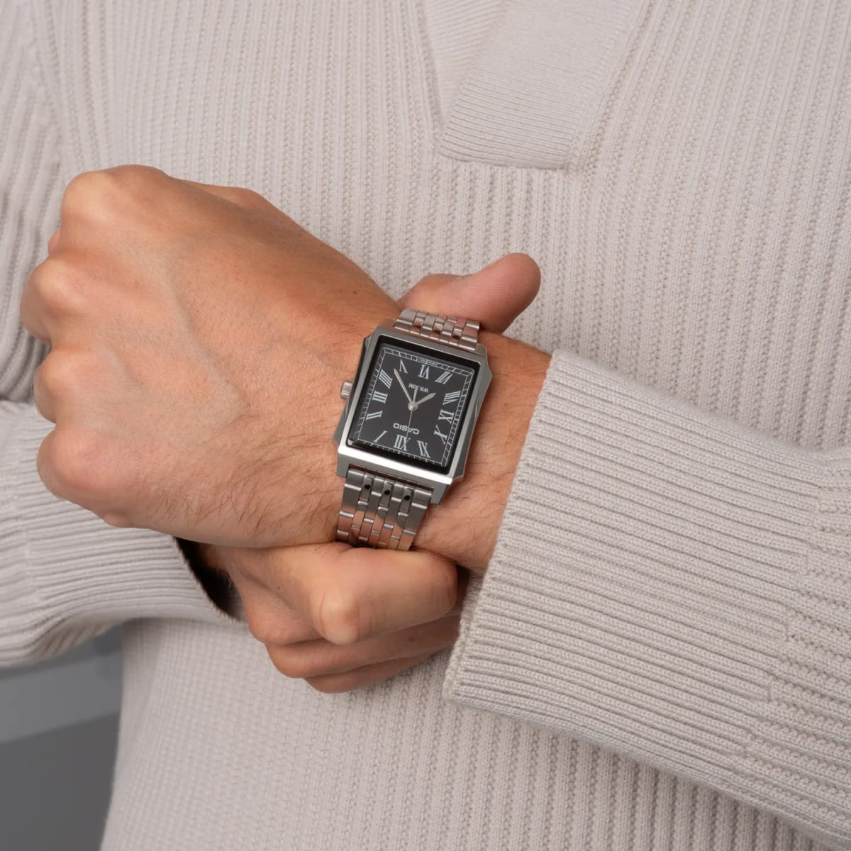 Reloj CASIO Regular MTP-B190D-1B Acero Hombre Plateado5