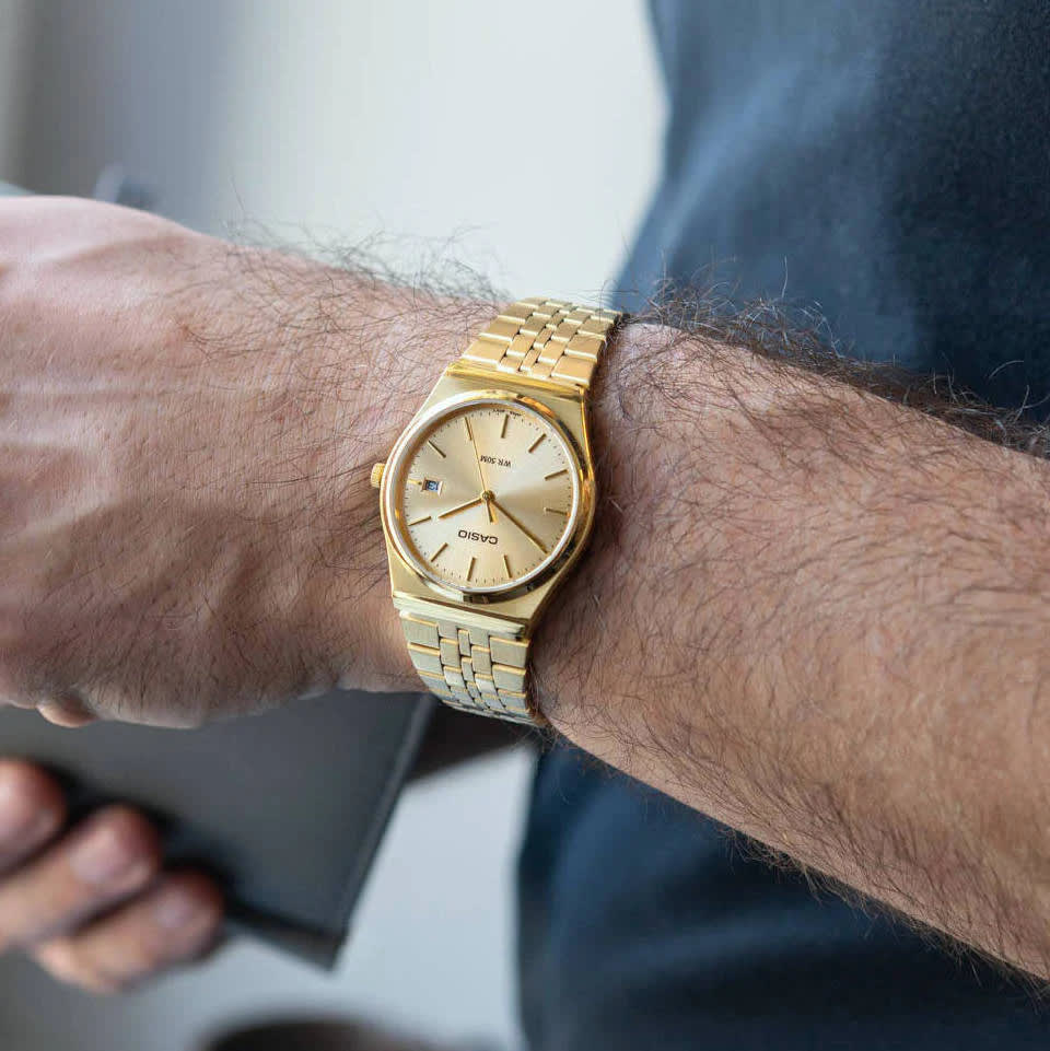 Reloj CASIO Regular MTP-B145G-9A Acero Hombre Dorado2