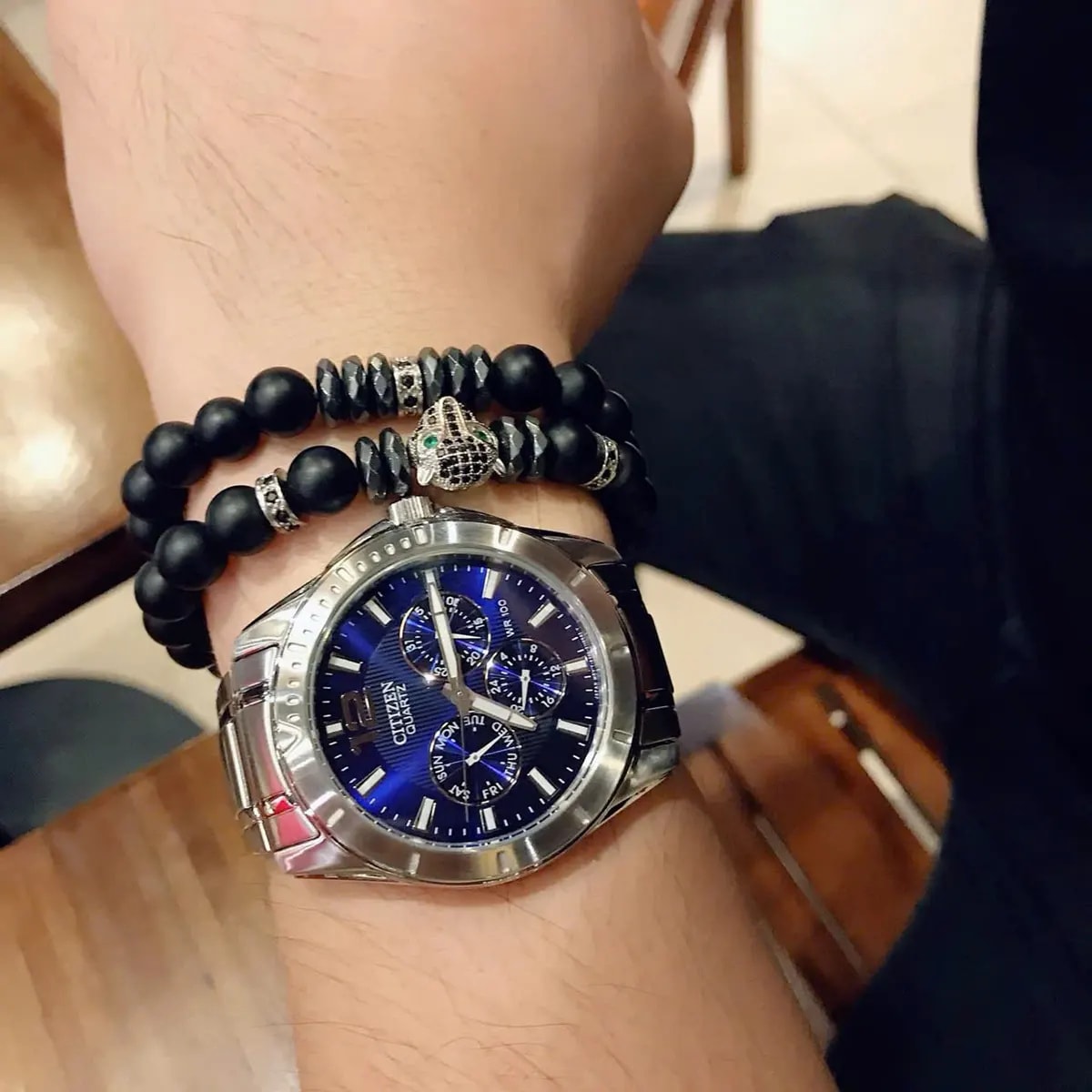 Reloj CITIZEN AG8300-52L Acero Hombre Plateado4