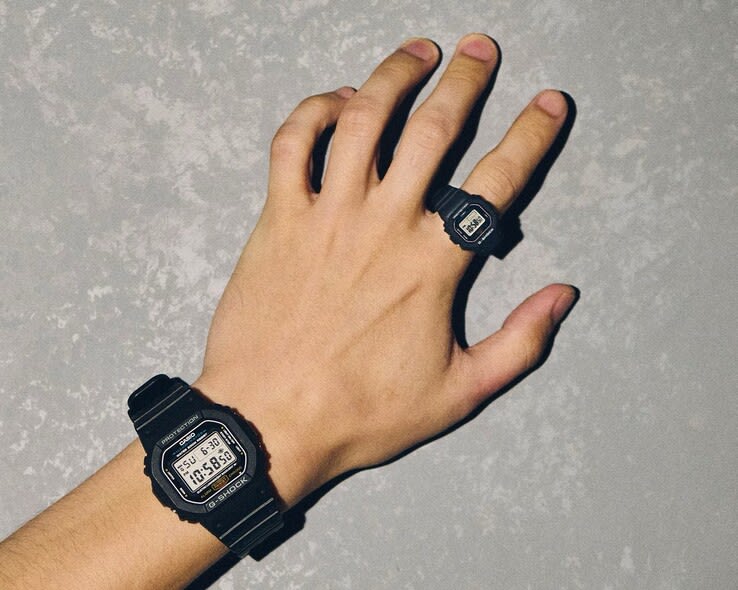 Reloj G-SHOCK DWN-5600-1DR Resina Hombre Negro4