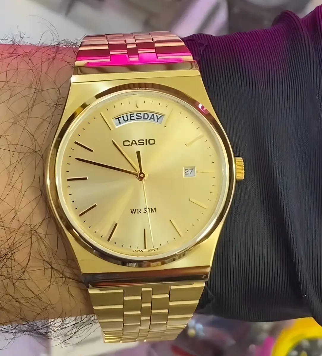 Reloj CASIO Regular MTP-B146G-9A Acero Hombre Dorado2