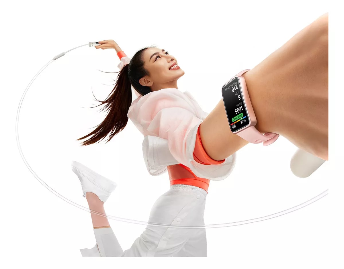 Smartwatch Huawei Band 9 Correa Silicona rosado6