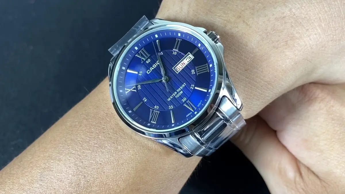 Reloj CASIO Regular MTP-1384D-2A Acero Hombre Plateado3