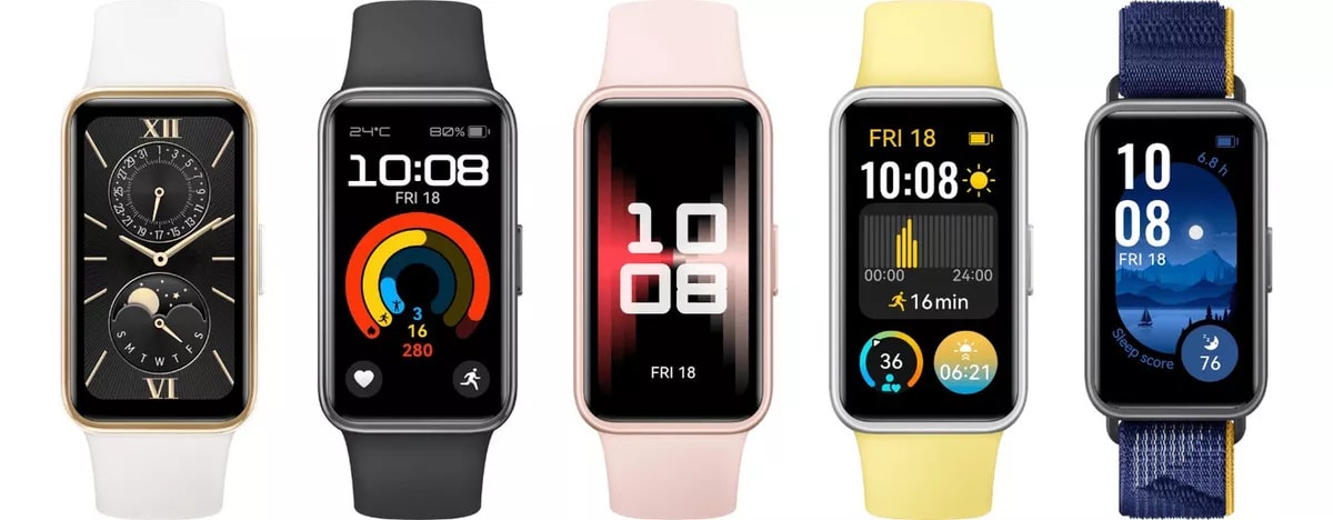Smartwatch Huawei Band 9 Correa Silicona rosado7