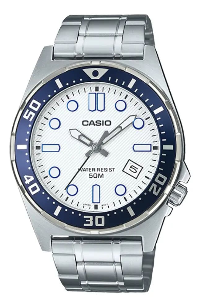 Reloj CASIO Regular MTD-135D-7A Acero Hombre Plateado1