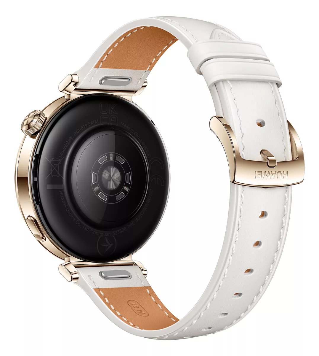 Smartwatch Huawei Gt 5 41mm Correa Cuero Blanco2