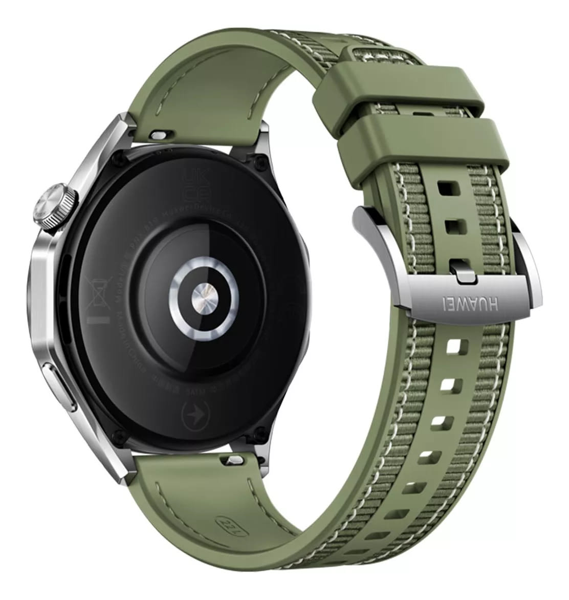Smartwatch Huawei GT 4 46mm Correa Silicona Verde Bosque4