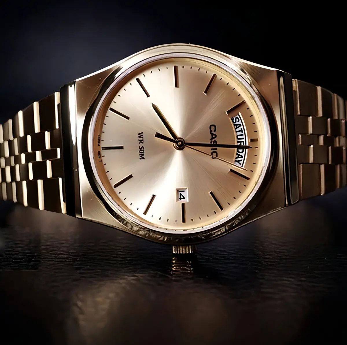 Reloj CASIO Regular MTP-B146G-9A Acero Hombre Dorado3