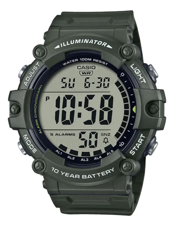 Reloj CASIO Regular AE-1500WHX-3AV Resina Juvenil Verde1