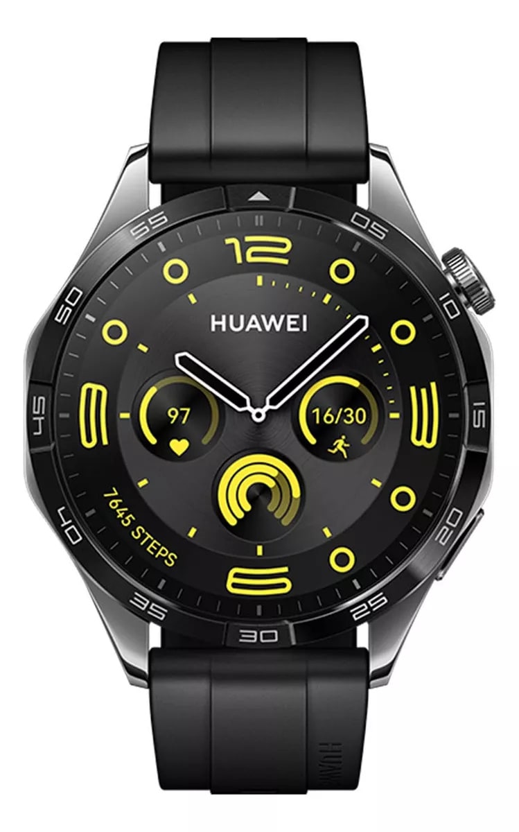Smartwatch Huawei GT 4 46mm Correa Silicona Negra2