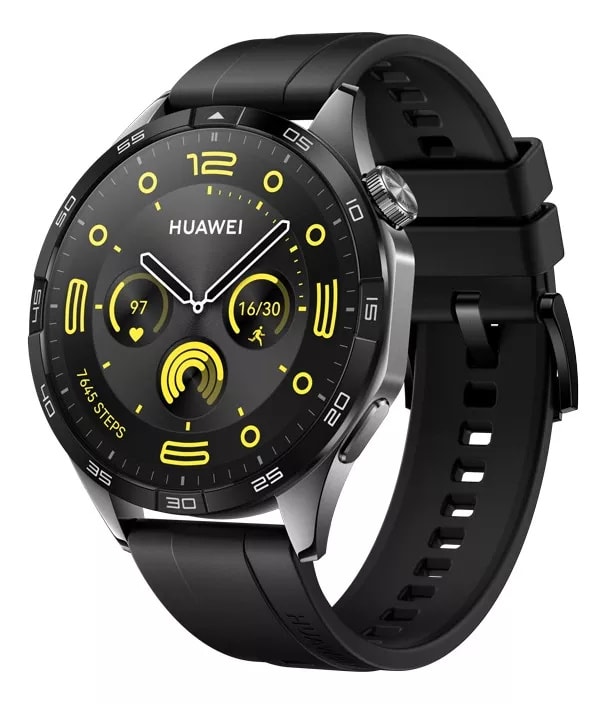 Smartwatch Huawei GT 4 46mm Correa Silicona Negra1