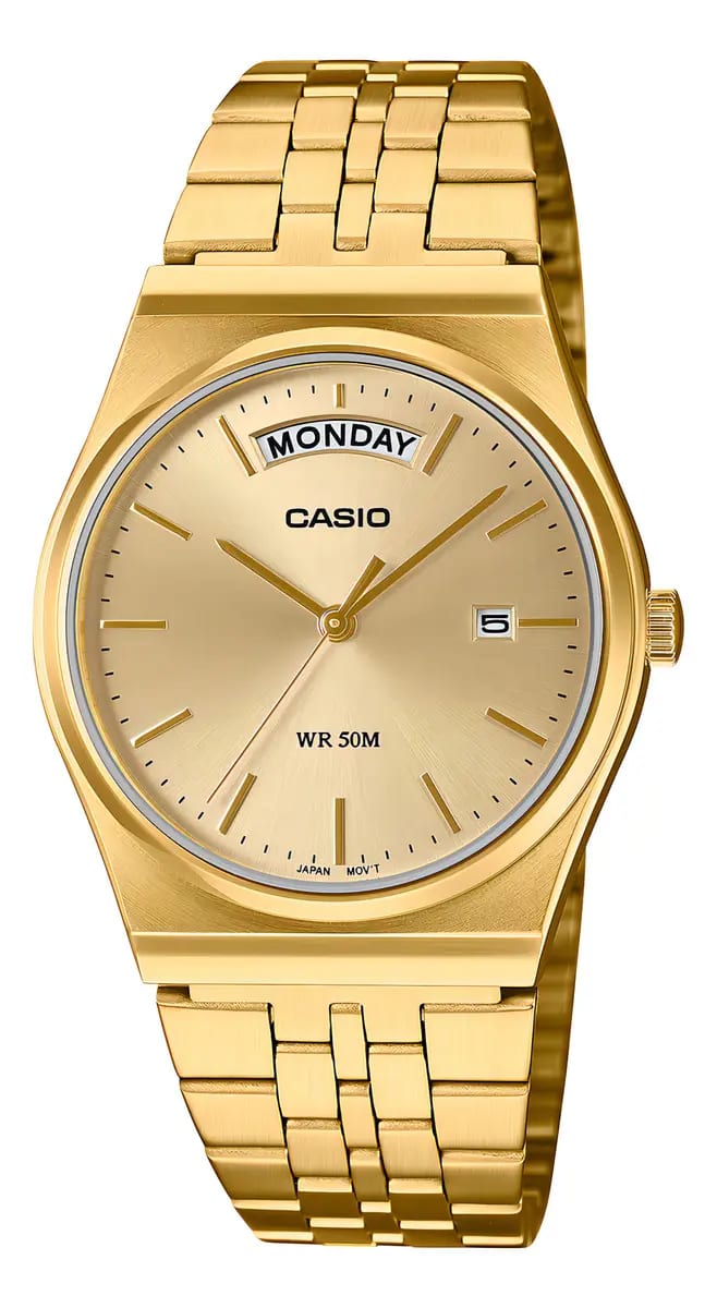 Reloj CASIO Regular MTP-B146G-9A Acero Hombre Dorado1