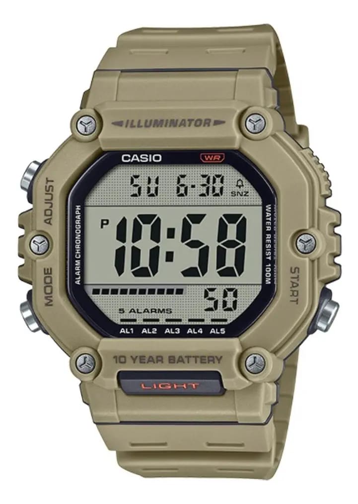 Reloj CASIO Regular AE-1600H-5A RESINA Hombre Diseño Deportivo1