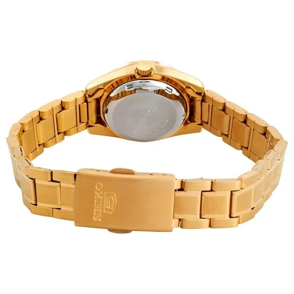 Reloj SEIKO 5 SYMK30K1 Automático Acero Mujer Dorado3