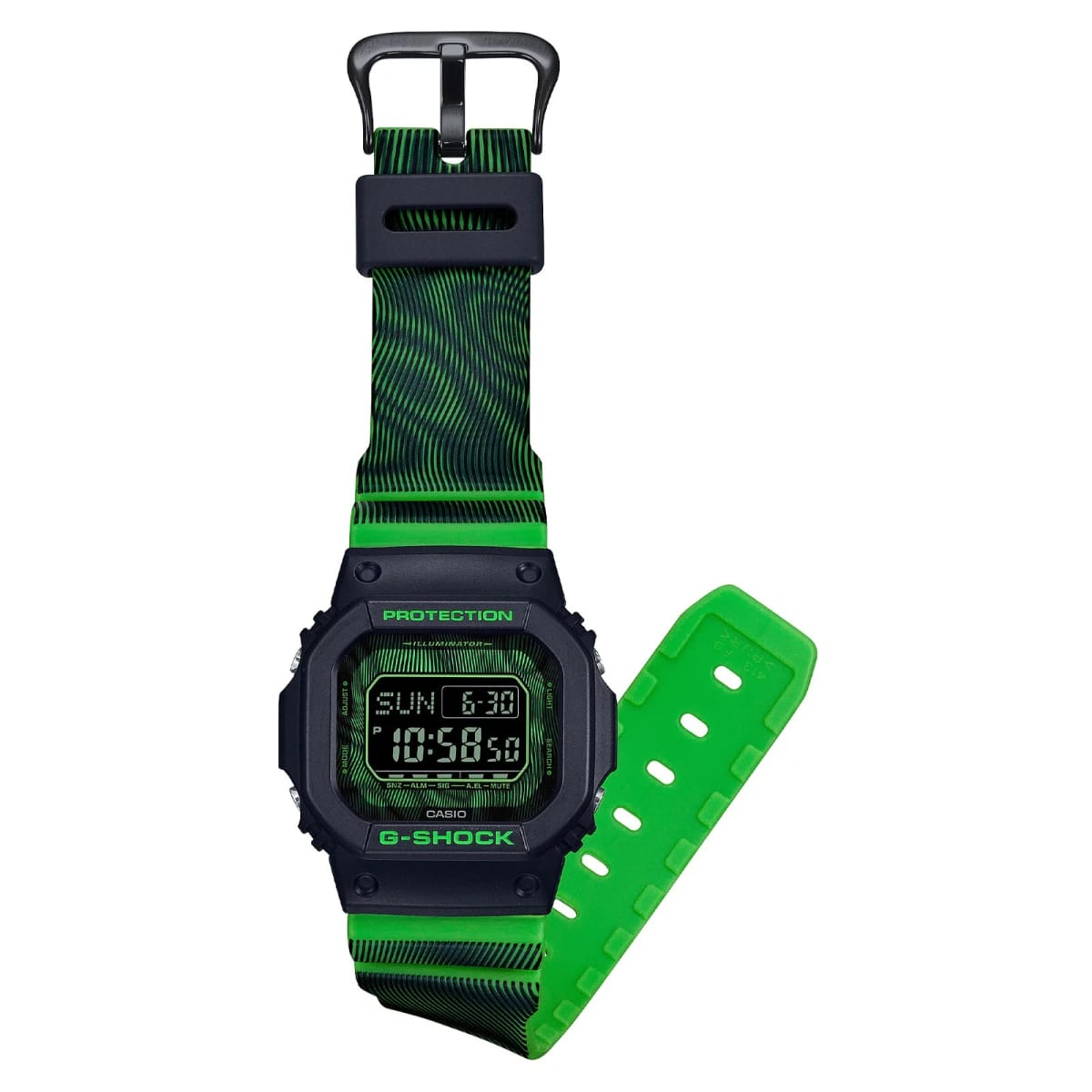 Reloj G-SHOCK DW-D5600TD-3D Resina Hombre Negro2