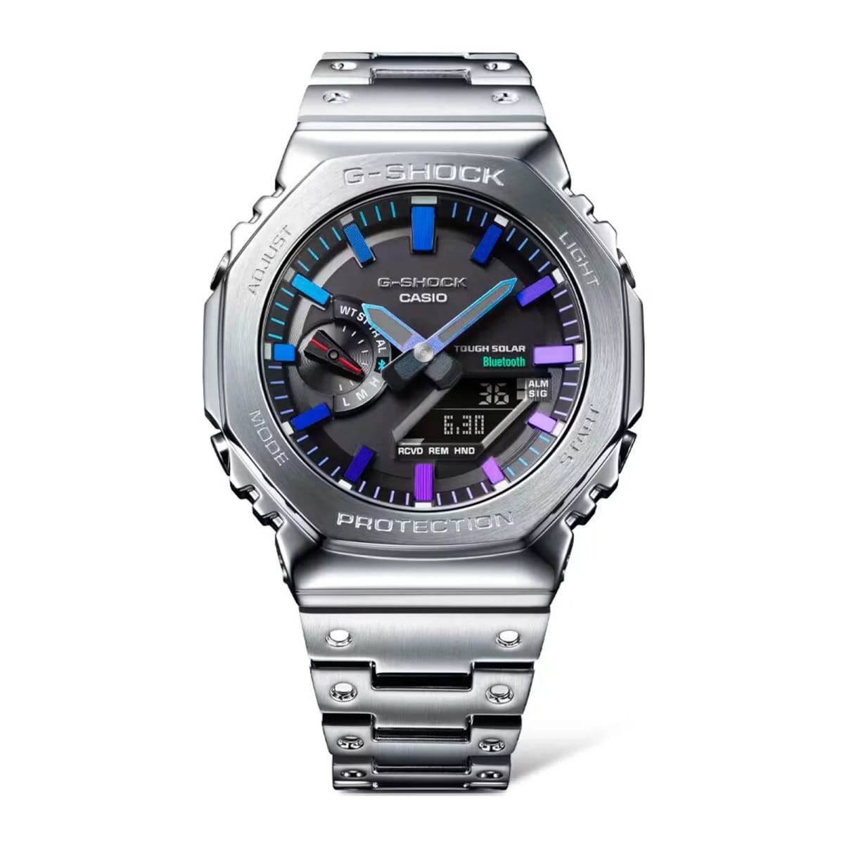 Reloj G-SHOCK GM-B2100PC-1A Acero Hombre Plateado2