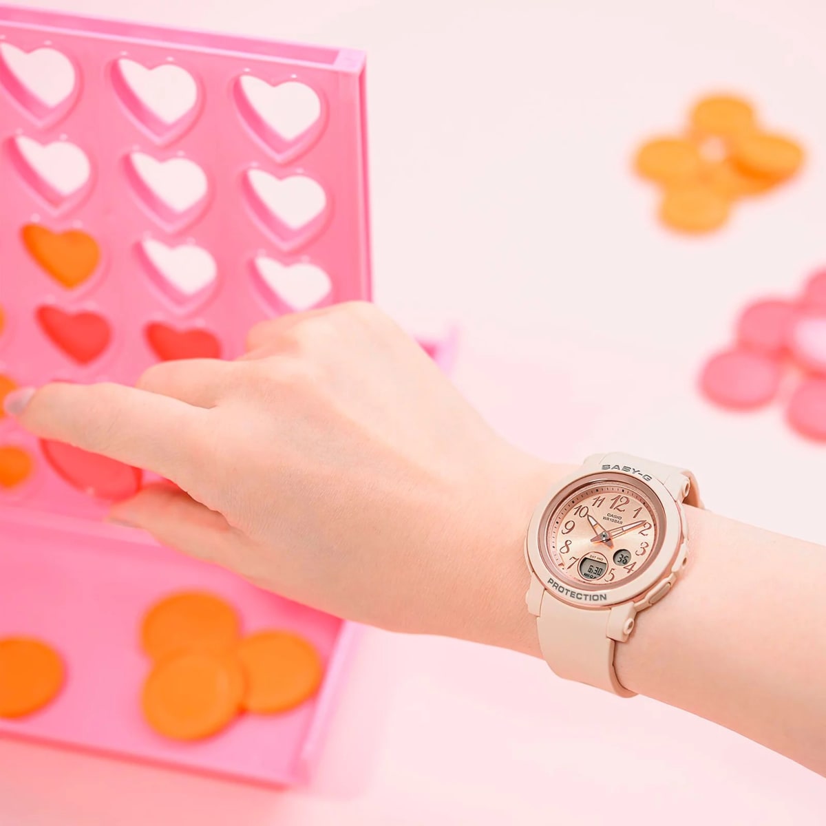 Reloj BABY-G BGA-290SA-4A Resina Mujer Oro Rosa2