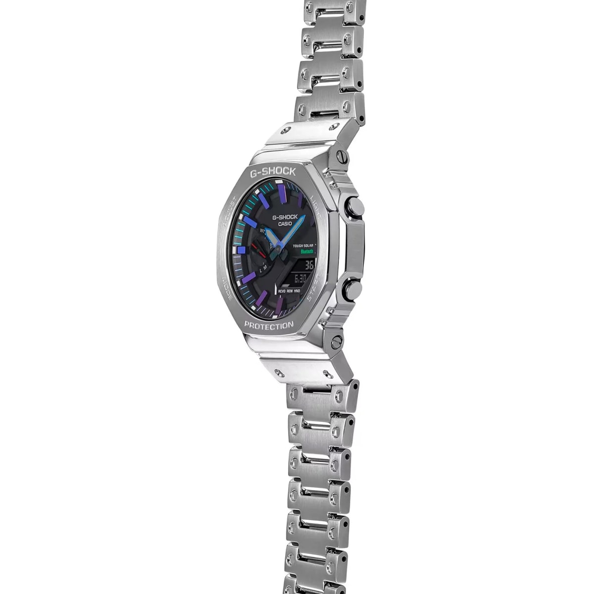 Reloj G-SHOCK GM-B2100PC-1A Acero Hombre Plateado3