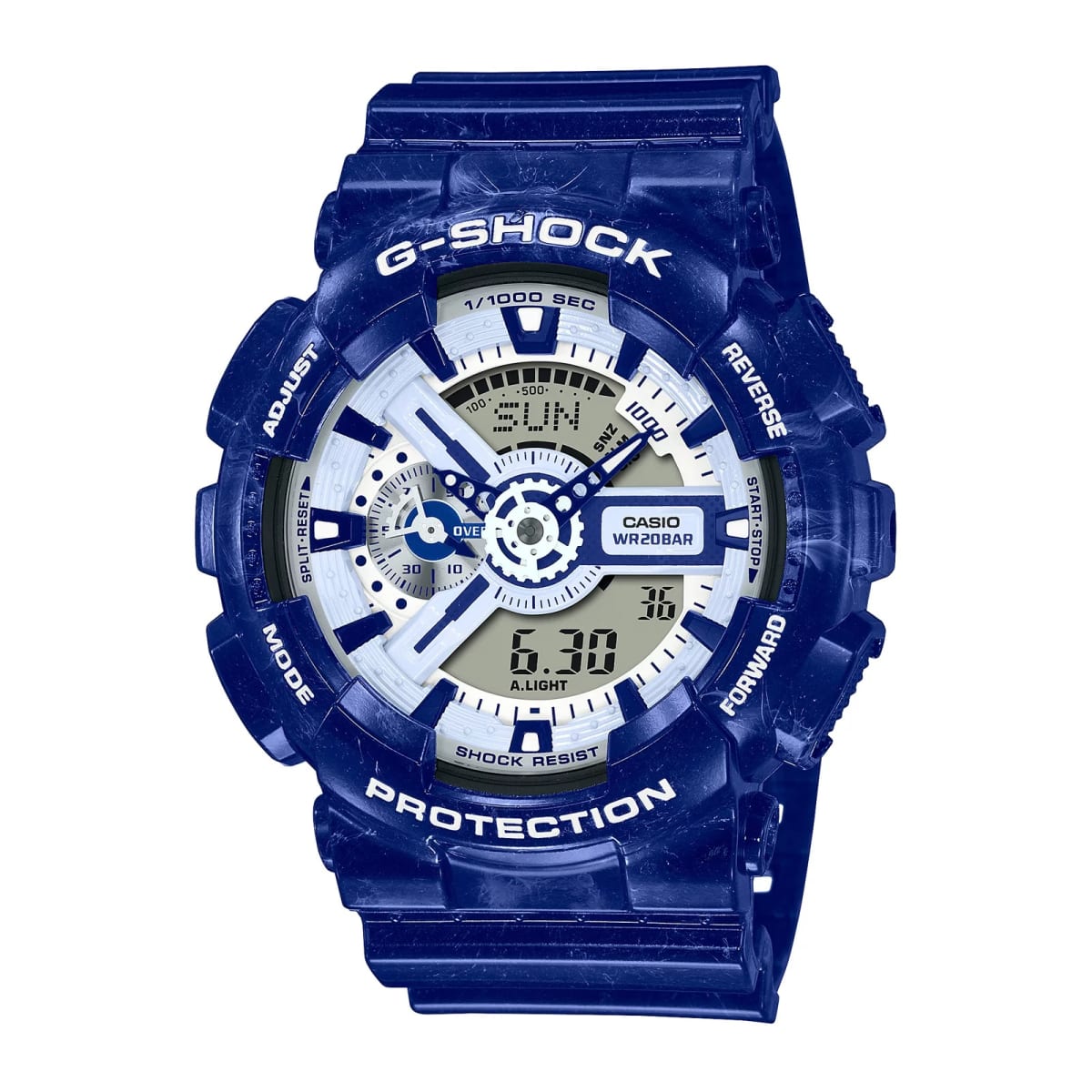 Reloj G-SHOCK GA-110BWP-2A Resina Hombre Azul1