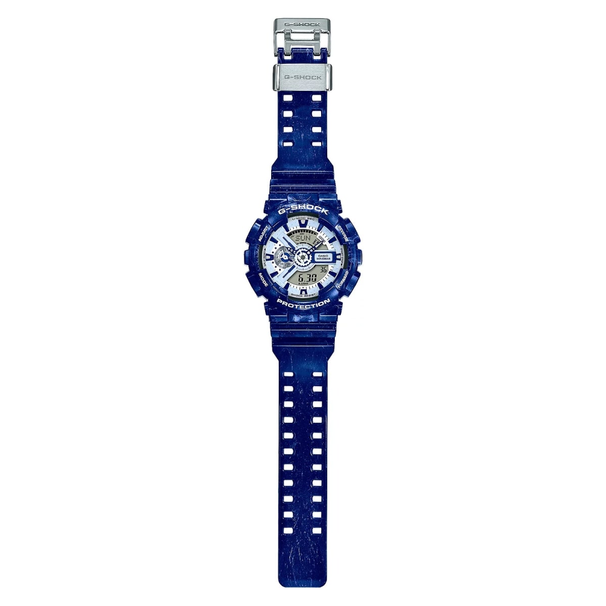 Reloj G-SHOCK GA-110BWP-2A Resina Hombre Azul2