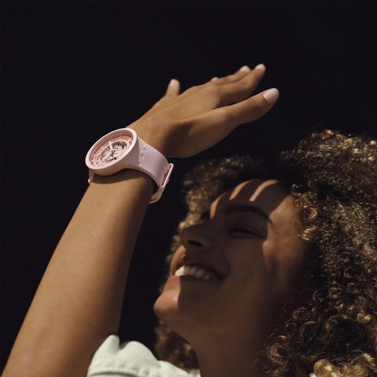 Reloj SWATCH C-PINK SB03P100 Rosado4