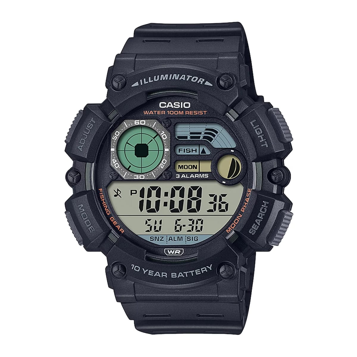 Reloj CASIO Regular WS-1500H-1A Resina Hombre Negro1