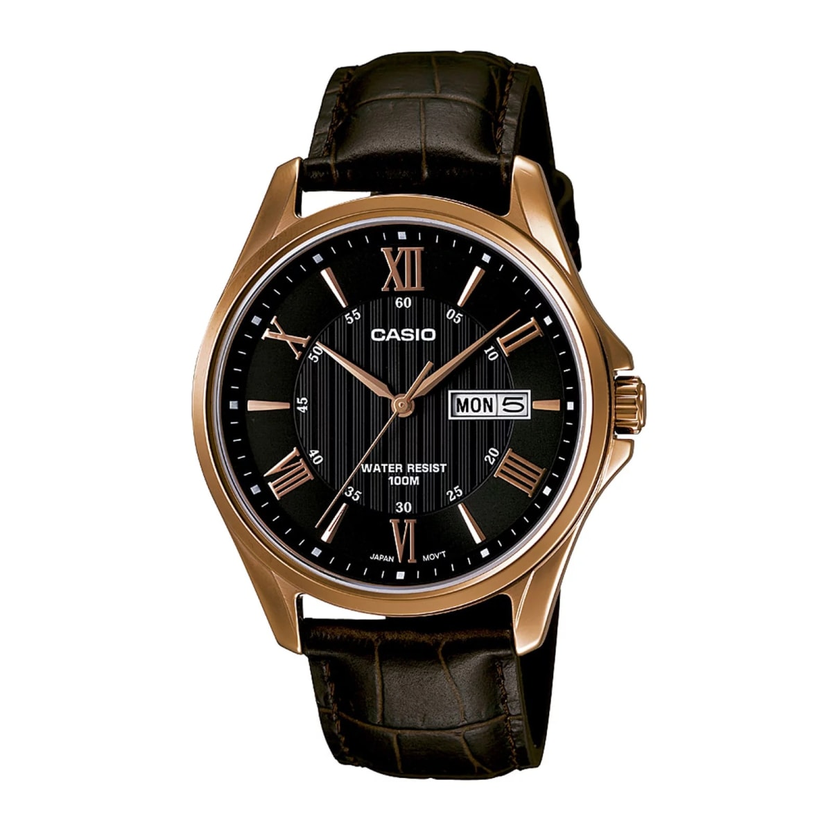 Reloj CASIO Regular MTP-1384L-1A Acero Hombre Oro Rosa1