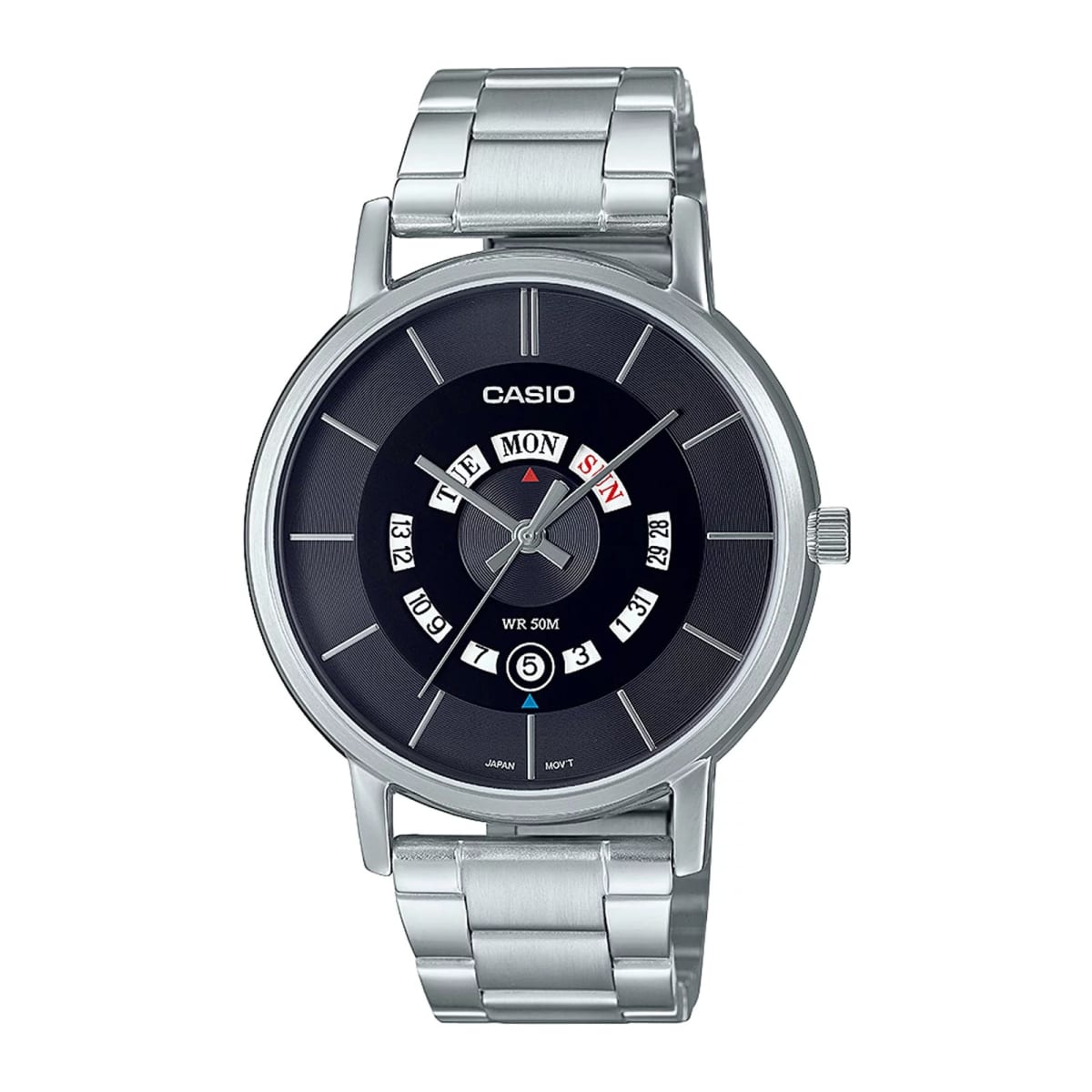 Reloj CASIO Regular MTP-B135D-1A Acero Hombre Plateado1