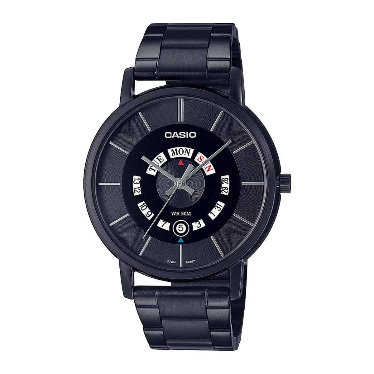 Reloj CASIO Regular MTP-B135B-1A Acero Hombre Negro1