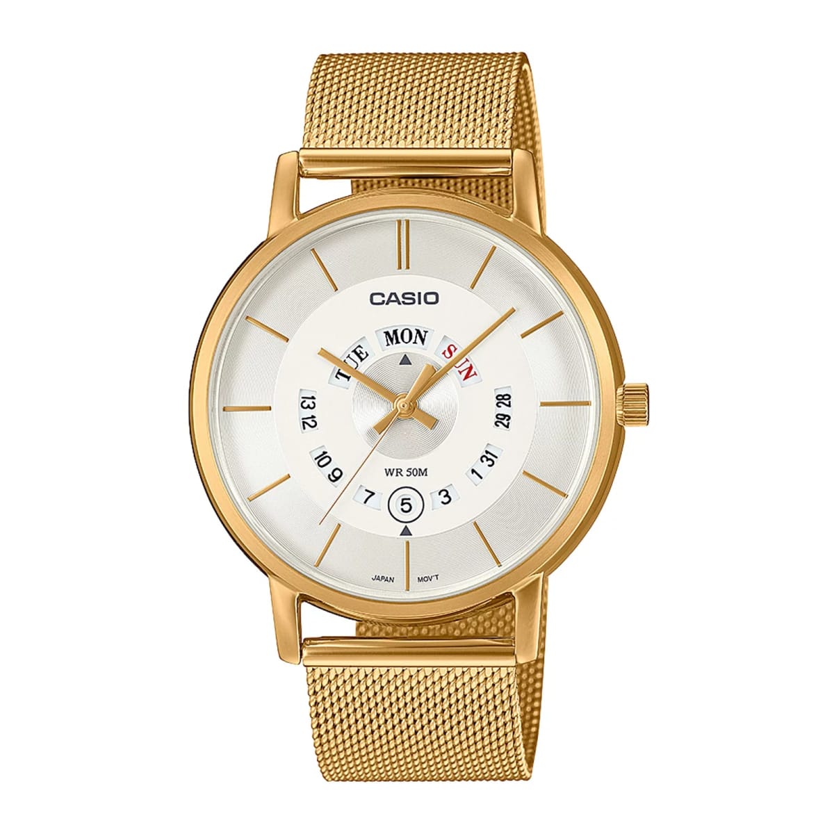 Reloj CASIO Regular MTP-B135MG-7A Acero Hombre Dorado1
