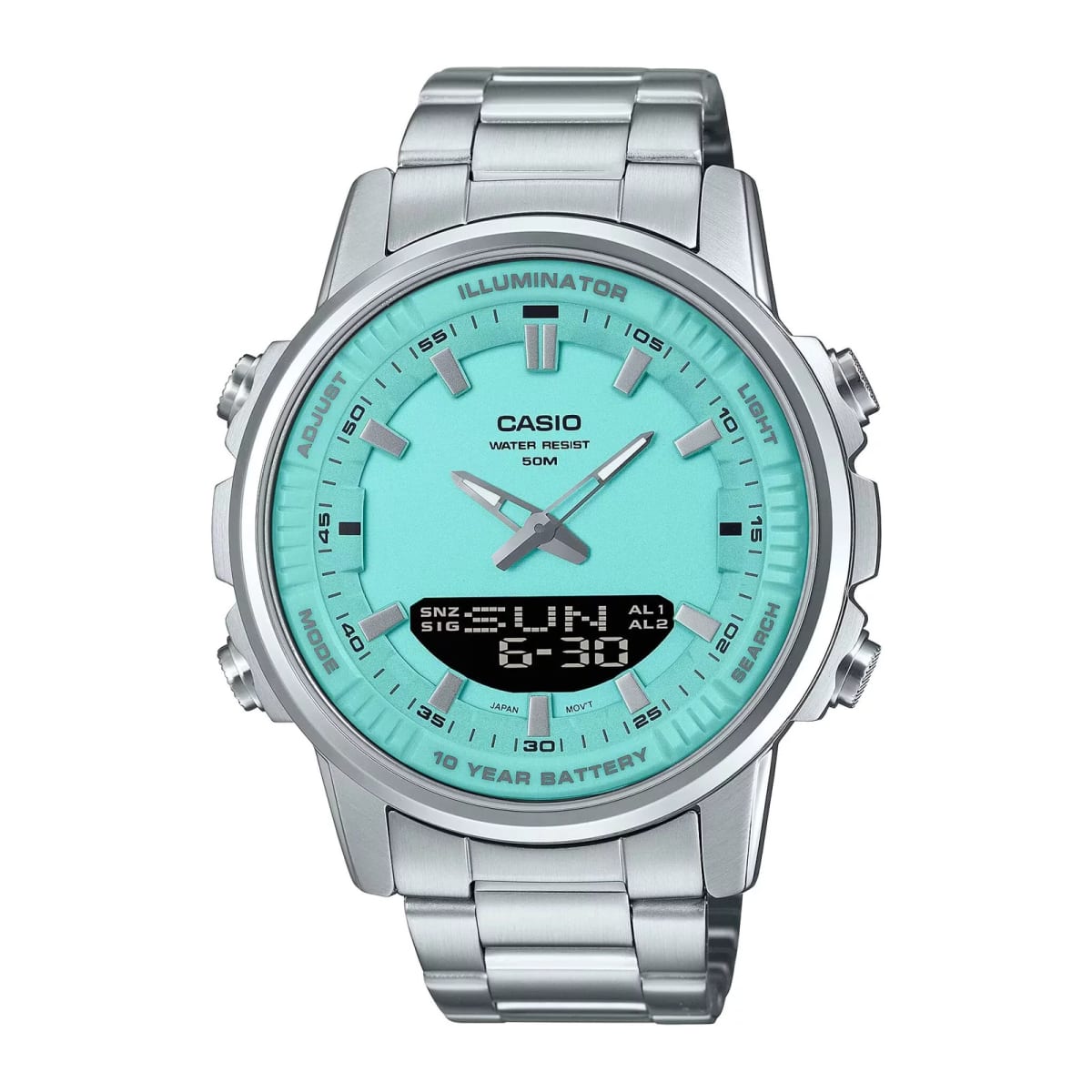 Reloj CASIO Regular AMW-880D-2A2 Acero Hombre Plateado1