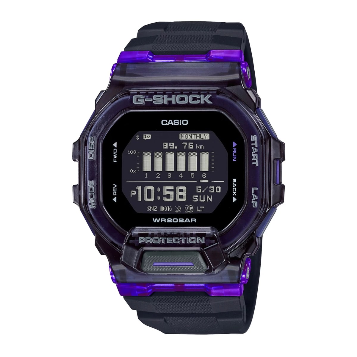 Reloj G-SHOCK GBD-200SM-1A6 Resina Hombre Morado1