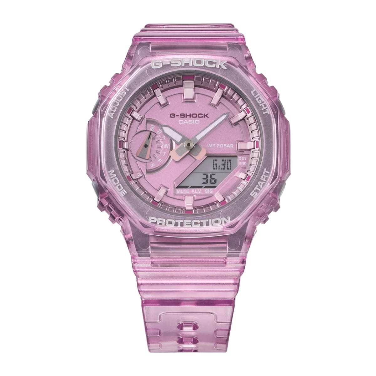 Reloj G-SHOCK GMA-S2100SK-4A Resina Mujer Rosado2