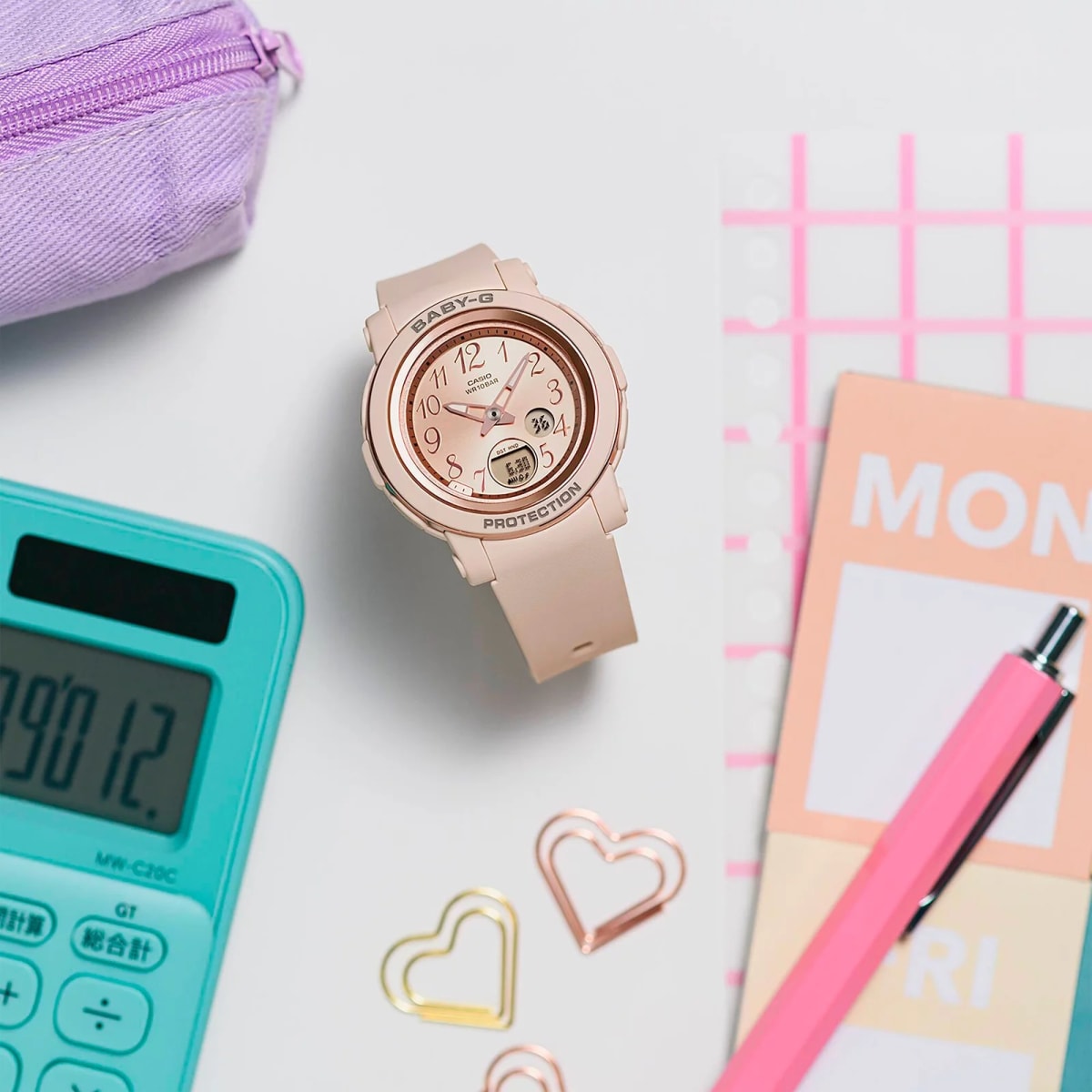 Reloj BABY-G BGA-290SA-4A Resina Mujer Oro Rosa3