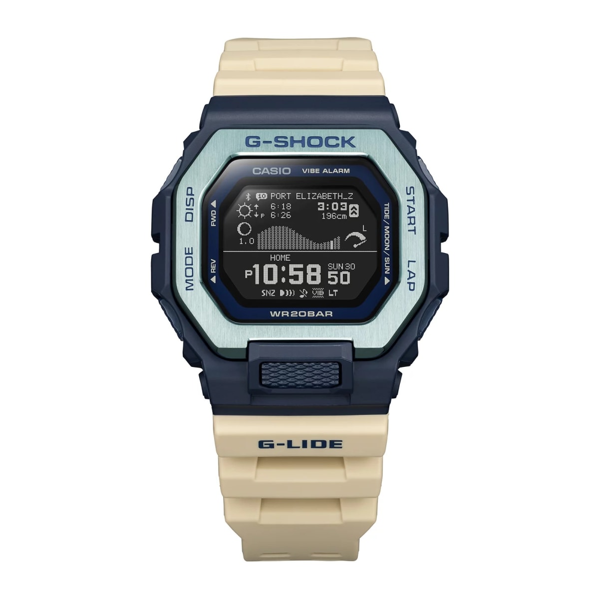 Reloj G-SHOCK GBX-100TT-2D Resina Hombre Azul2