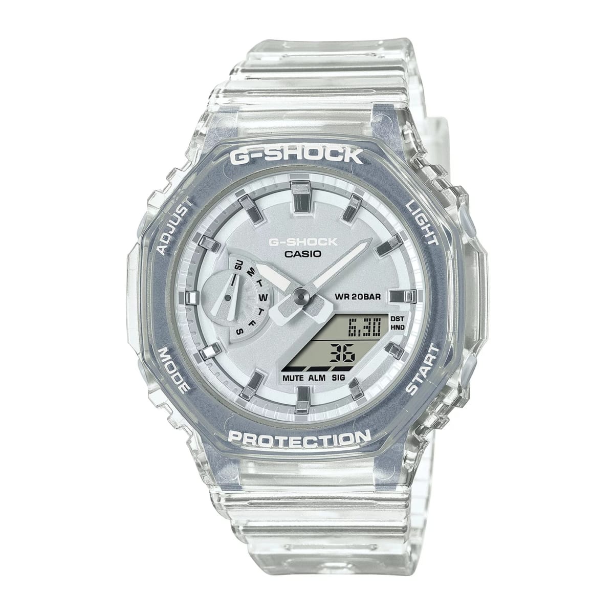 Reloj G-SHOCK GMA-S2100SK-7A Resina Mujer Transparente3