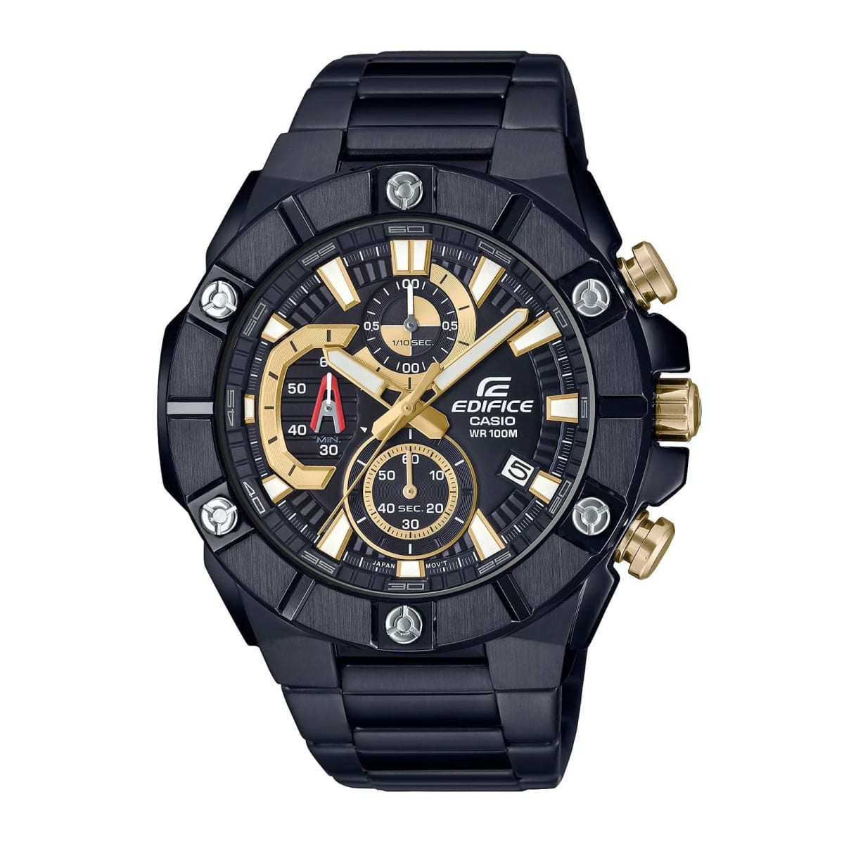 Reloj EDIFICE EFR-569DC-1A Acero Hombre Negro1