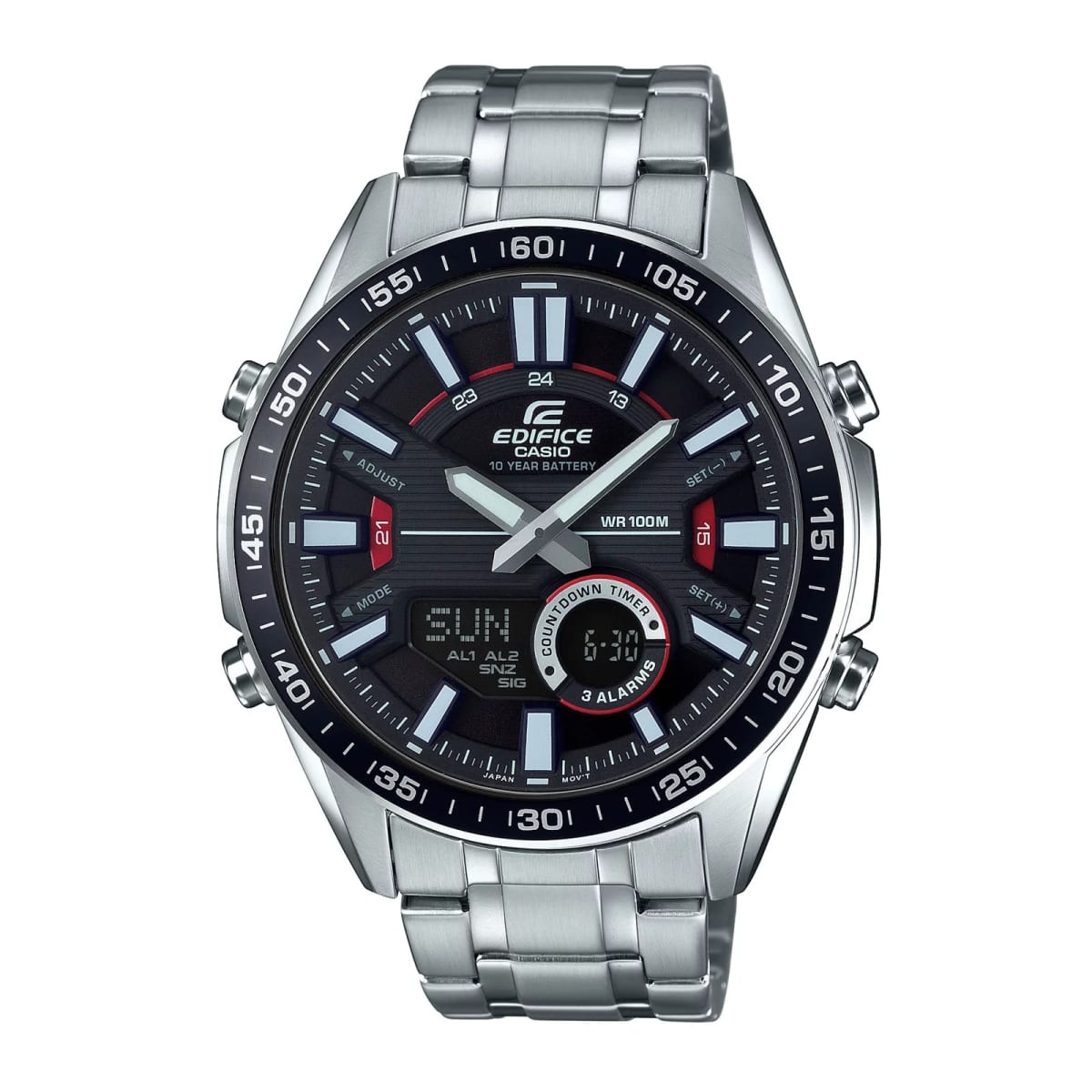 Reloj EDIFICE EFV-C100D-1A Acero Hombre Plateado3