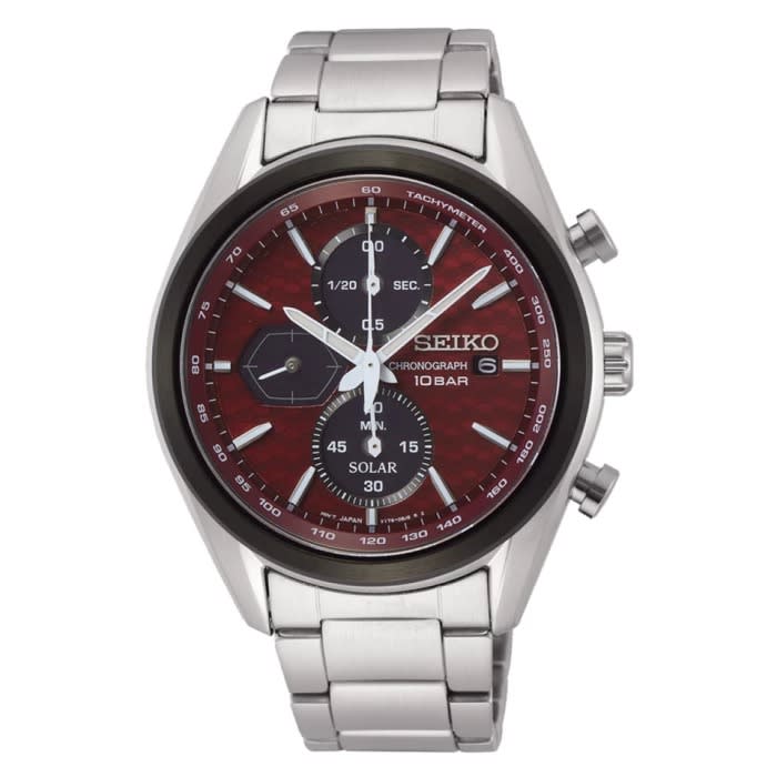 Reloj SEIKO Chronograph SSC771P1 Solar Acero Hombre Plateado1