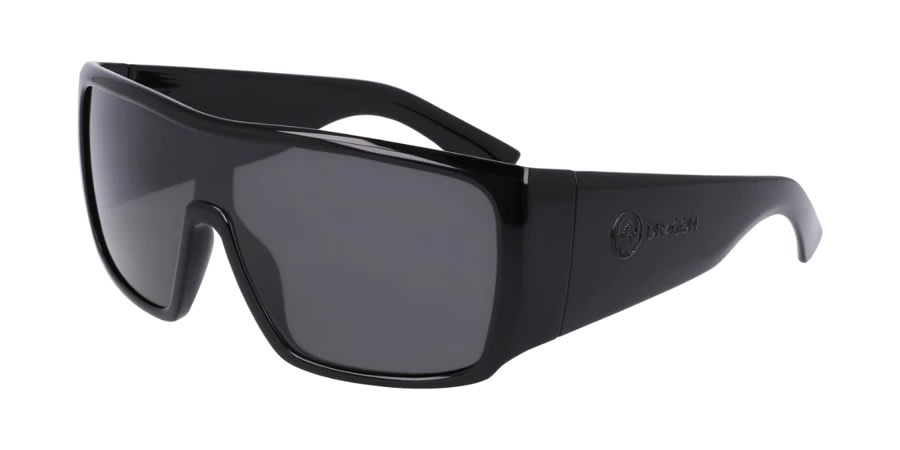 Lente DRAGON DR ROCKER LL / SHINY BLACK / LL SMOKE1