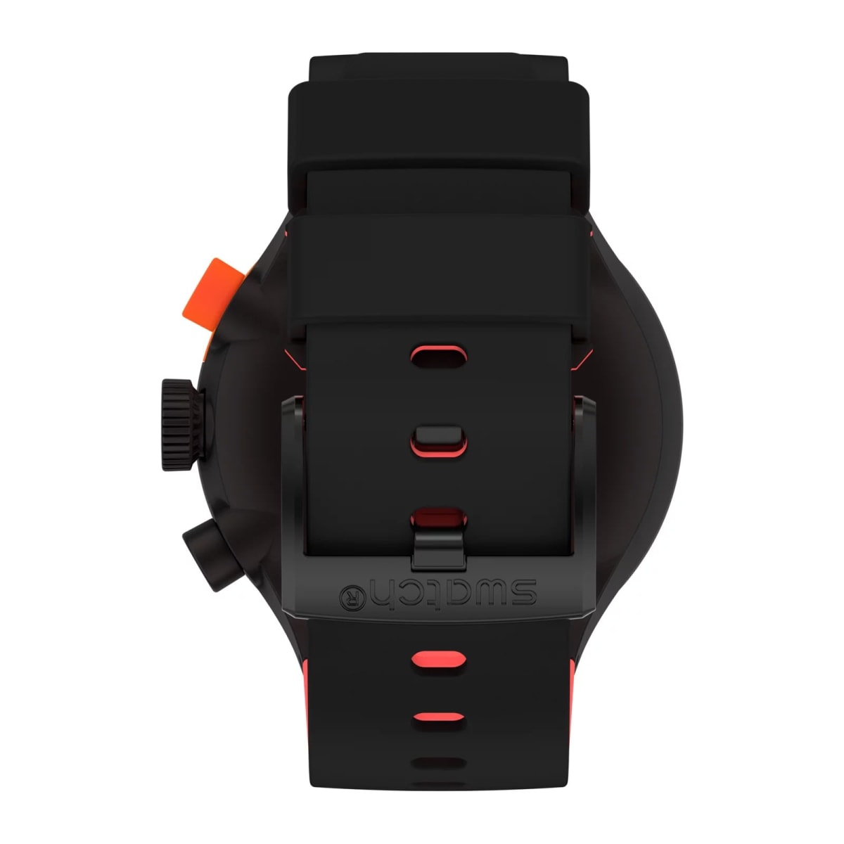 Reloj SWATCH CHECKPOINT RED SB02B402 Negro6