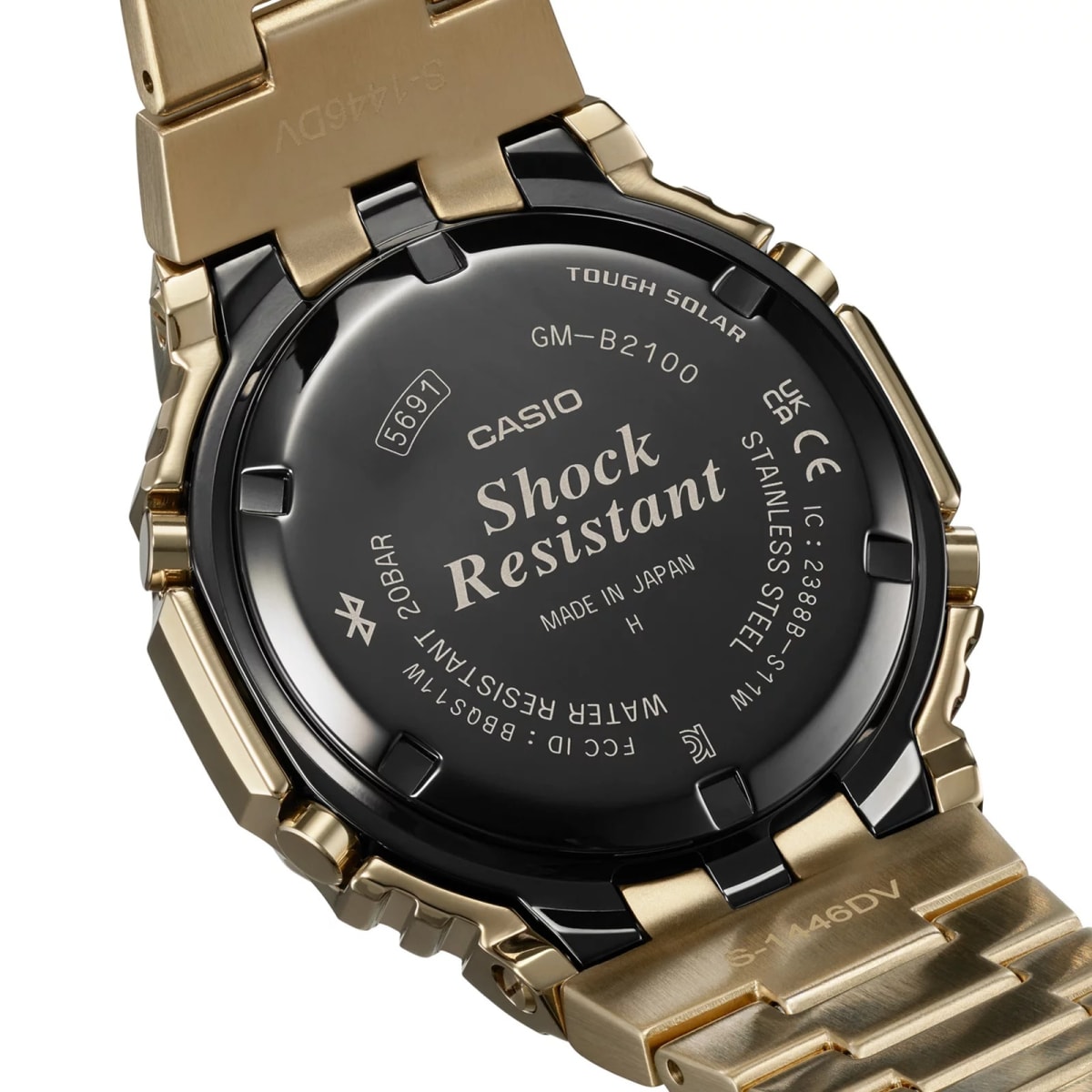 Reloj G-SHOCK GM-B2100GD-9A Acero Hombre Dorado5