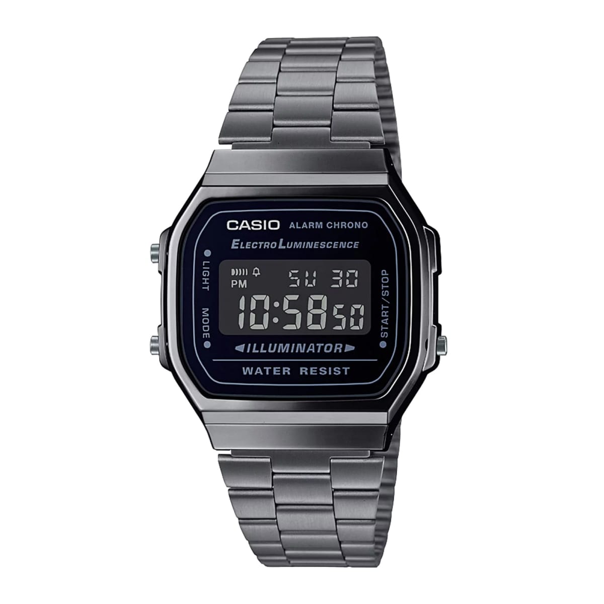 Reloj CASIO Retro A168WGG-1B Resina Juvenil Gris1