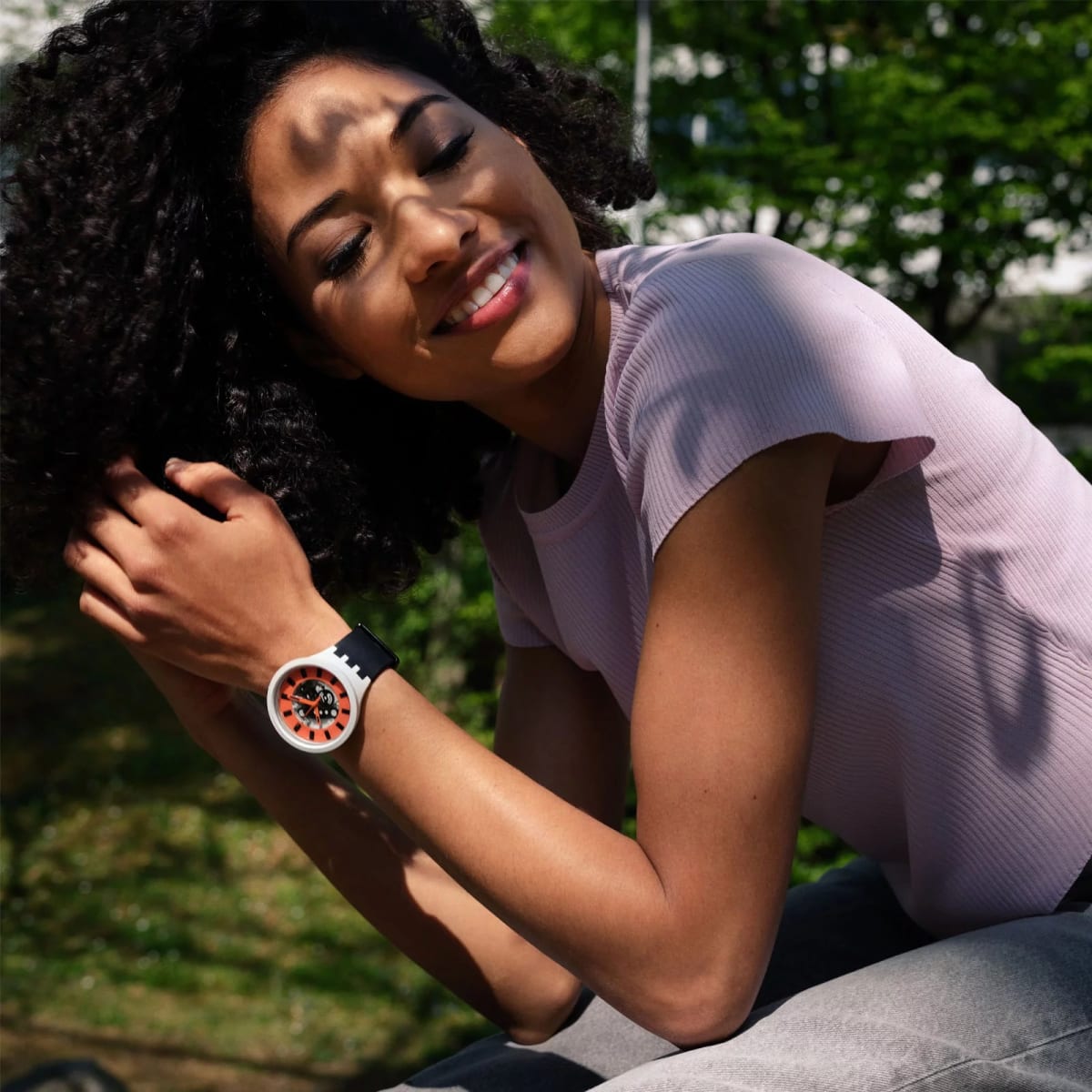 Reloj SWATCH ORACK SB03M104 Gris5