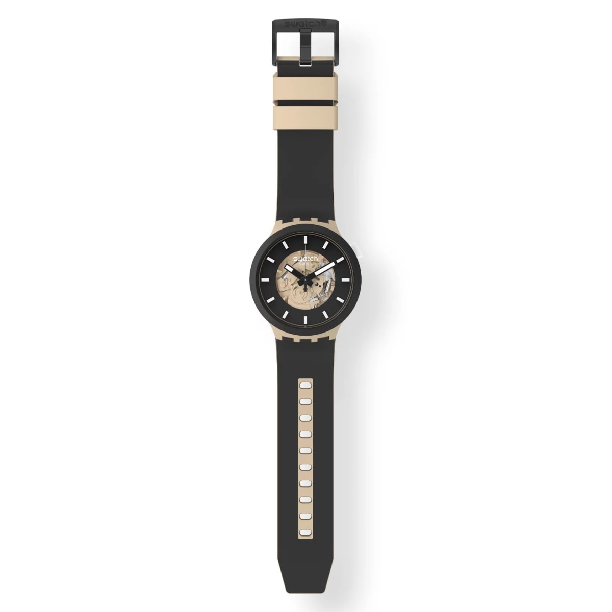 Reloj SWATCH TIME FOR TAUPE SB03C100 Rosado2