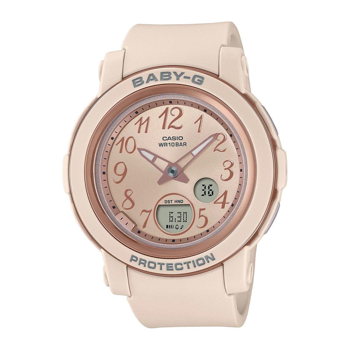 Reloj BABY-G BGA-290SA-4A Resina Mujer Oro Rosa1