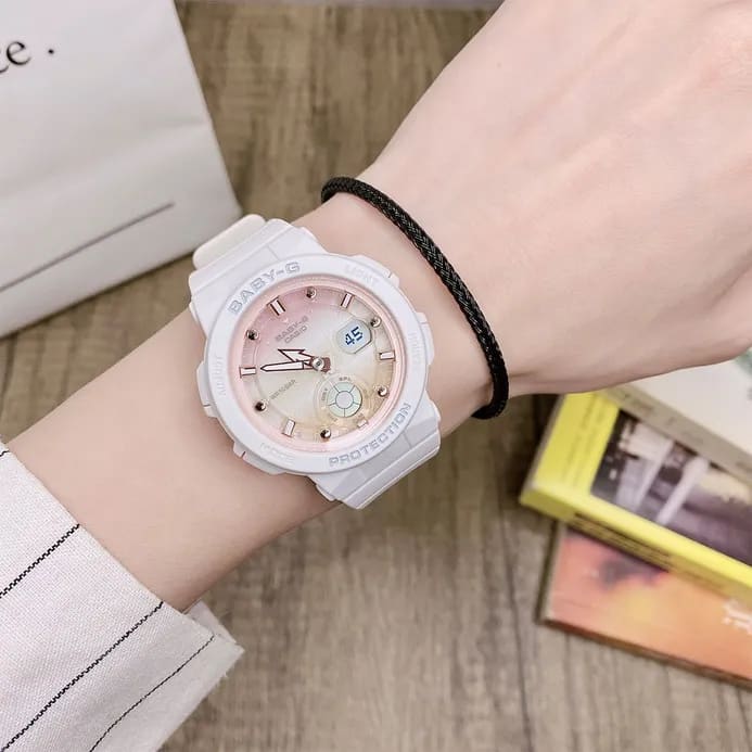 Reloj BABY-G BGA-250-7A2 Resina Mujer Blanco2