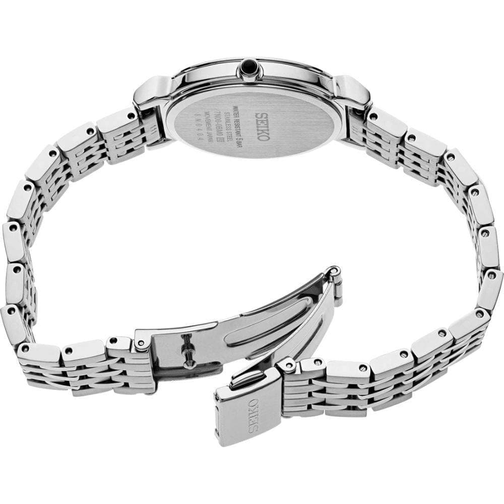 Reloj SEIKO SFQ801P1 Cuarzo Acero Mujer Plateado3